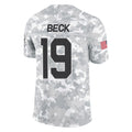 A.Cardinals #19 Carson Beck Player Camo Salute to Service Limited Home Edoa Stitched Jerseys
