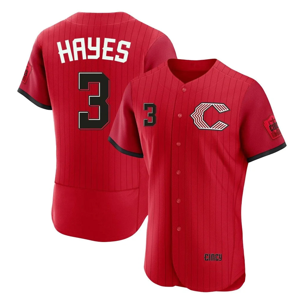 C.Reds #3 Ke'Bryan Hayes Player Red 2026 City Connect Limited Elite Home Edoa Stitched Jerseys