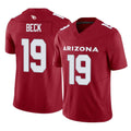 A.Cardinals #19 Carson Beck Player Cardinal Vapor F.U.S.E. Limited Home Game Edoa Stitched Jerseys