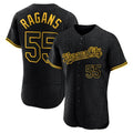 KC.Royals #55 Cole Ragans Player Black Snake Skin City Limited Elite Edoa Stitched Jerseys