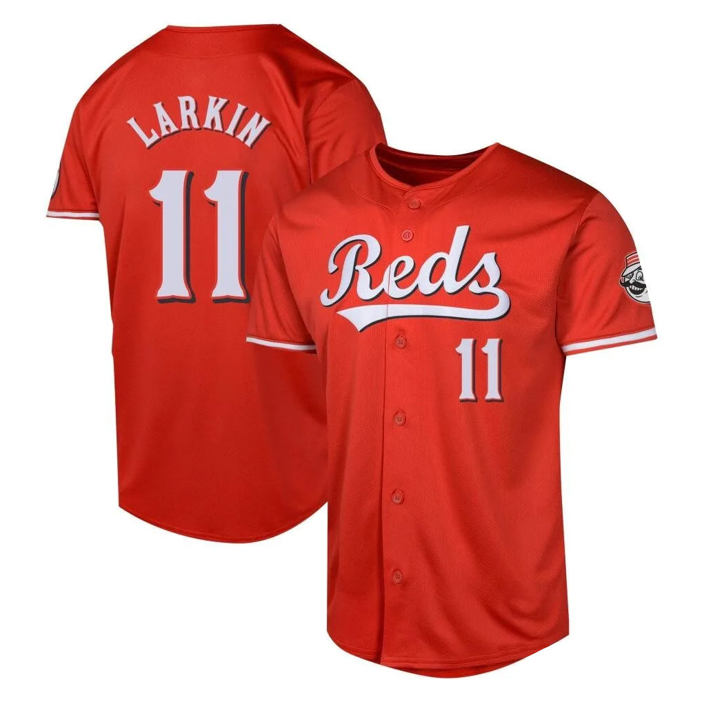 C.Reds #11 Barry Larkin Player Red 2026 City Connect Limited Home Edoa Stitched Jerseys