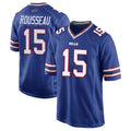 B.Bills #15 Greg Rousseau Player Royal Home Game Edoa Stitched Jerseys