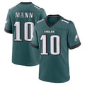 P.Eagles #10 Braden Mann Player Green Home Game Edoa Stitched Jerseys