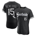 C.White Sox #15 Sean Newcomb Player Black City Connect Limited Elite Home Edoa Stitched Jerseys
