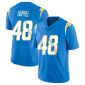 LA.Chargers #48 Bud Dupree Player Blue Limited Vapor Untouchable Home Game Edoa Stitched Jerseys