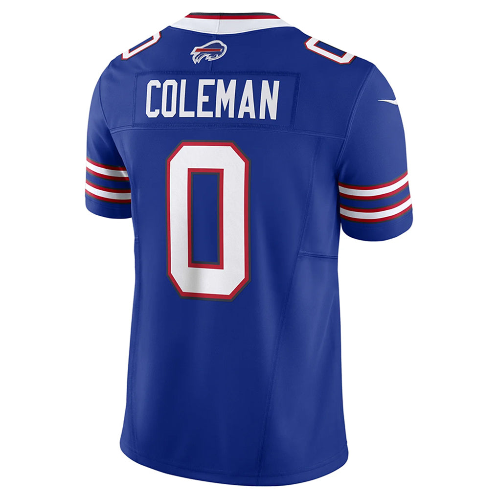 B.Bills #0 Keon Coleman Player Royal Vapor F.U.S.E. Limited Home Game Edoa Stitched Jerseys