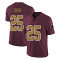 W.Commanders #25 Nick Cross Player Burgundy Alternate Vapor Untouchable Home Game Edoa Stitched Jerseys