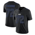 NY.Giants #72 Jermaine Eluemunor Player Black Impact Limited Home Game Edoa Stitched Jerseys