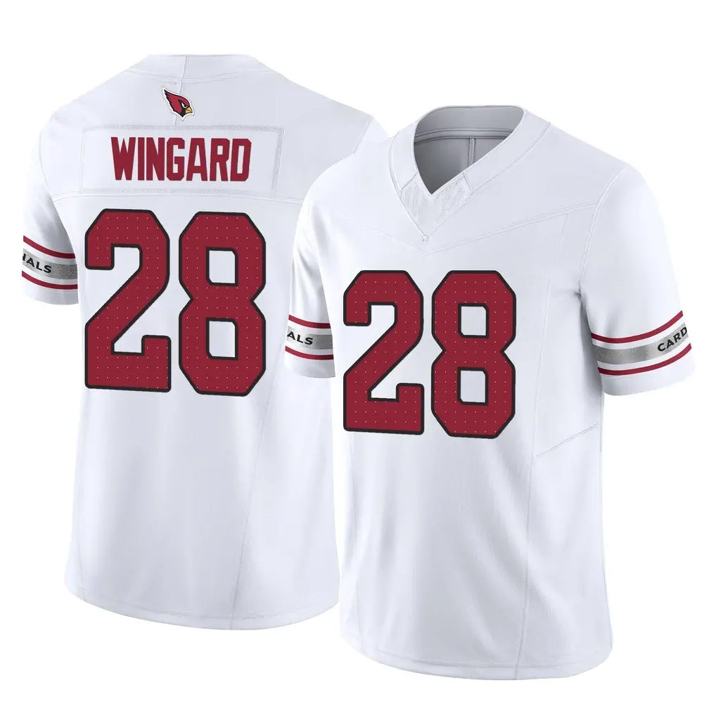 A.Cardinals #28 Andrew Wingard Player White Vapor F.U.S.E. Limited Home Game Edoa Stitched Jerseys