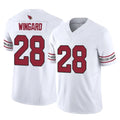 A.Cardinals #28 Andrew Wingard Player White Vapor F.U.S.E. Limited Home Game Edoa Stitched Jerseys