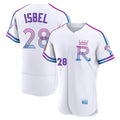 KC.Royals #28 Kyle Isbel Player White 2026 City Connect Limited Elite Home Edoa Stitched Jerseys