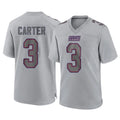 NY.Giants #3 Abdul Carter Player Gray Atmosphere Fashion Limited Game Edoa Stitched Jerseys
