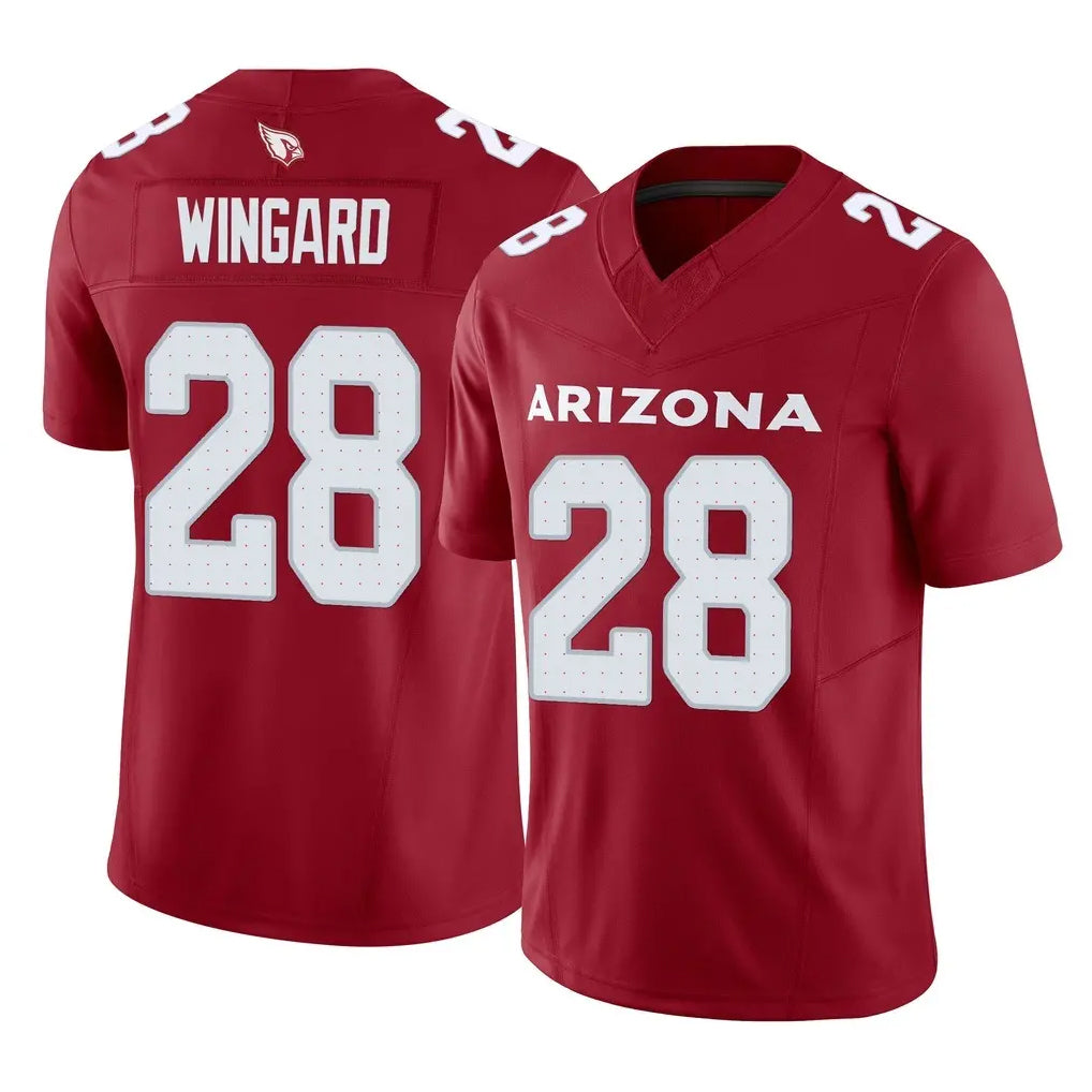 A.Cardinals #28 Andrew Wingard Player Cardinal Vapor F.U.S.E. Limited Home Game Edoa Stitched Jerseys