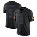 C.Bears #9 Jim McMahon Player Black Impact Limited Game Edoa Stitched Jerseys
