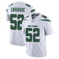 NY.Jets #52 Kingsley Enagbare Player White Spotlight Limited Vapor Home Game Edoa Stitched Jerseys