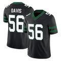 NY.Jets #56 Demario Davis Player Black Limited Legacy Vapor F.U.S.E. Home Game Edoa Stitched Jerseys
