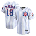 C.Cubs #18 Shota Imanaga Player White Limited Home Game Edoa Stitched Jerseys