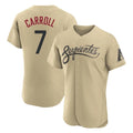 A.Diamondbacks #7 Corbin Carroll Player Tan City Connect Limited Elite Home Game Edoa Stitched Jerseys