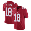 NY.Giants #18 Darius Slayton Player Red Limited Vapor Untouchable Home Game Edoa Stitched Jerseys