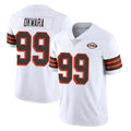 C.Browns #99 Julian Okwara Player White Limited  Vapor 1946 Collection Alternate Game Edoa Stitched Jerseys
