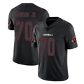 A.Cardinals #70 Paris Johnson Jr. Player Black Impact Limited Home Game Edoa Stitched Jerseys