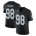 LV.Raiders #98 Maxx Crosby Player Black Limited Vapor Untouchable Home Game Edoa Stitched Jerseys