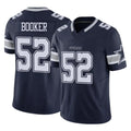 D.Cowboys #52 Tyler Booker Player Navy Limited Vapor F.U.S.E. Home Game Edoa Stitched Jerseys
