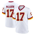 W.Commanders #17 Terry Mclaurin Player White Home Game Edoa Stitched Jerseys