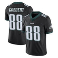 P.Eagles #88 Dallas Goedert Player Black Limited Vapor Untouchable Home Game Edoa Stitched Jerseys