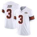 C.Browns #3 Jerry Jeudy Player White Limited  Vapor 1946 Collection Alternate Game Edoa Stitched Jerseys