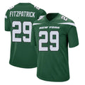NY.Jets #29 Minkah Fitzpatrick Player Green Home Game Edoa Stitched Jerseys