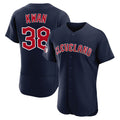 C.Guardians #38 Steven Kwan Player Navy Limited Elite Home Edoa Stitched Jerseys