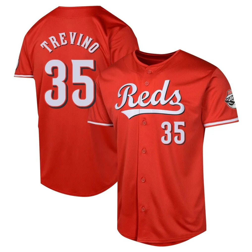 C.Reds #35 Jose Trevino Player Red 2026 City Connect Limited Home Edoa Stitched Jerseys