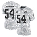 SF.49ers #54 Fred Warner Player Arctic Camo Limited Salute To Service Home Game Edoa Stitched Jerseys