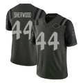 NY.Jets #44 Jamien Sherwood Player Green Limited 2025 Rivalries Collection Home Game Edoa Stitched Jerseys