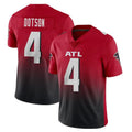 A.Falcons #4 Jahan Dotson Player Red Vapor Untouchable Limited Home Game Edoa Stitched Jerseys
