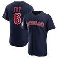 C.Guardians #6 David Fry Player Navy Limited Elite Home Edoa Stitched Jerseys