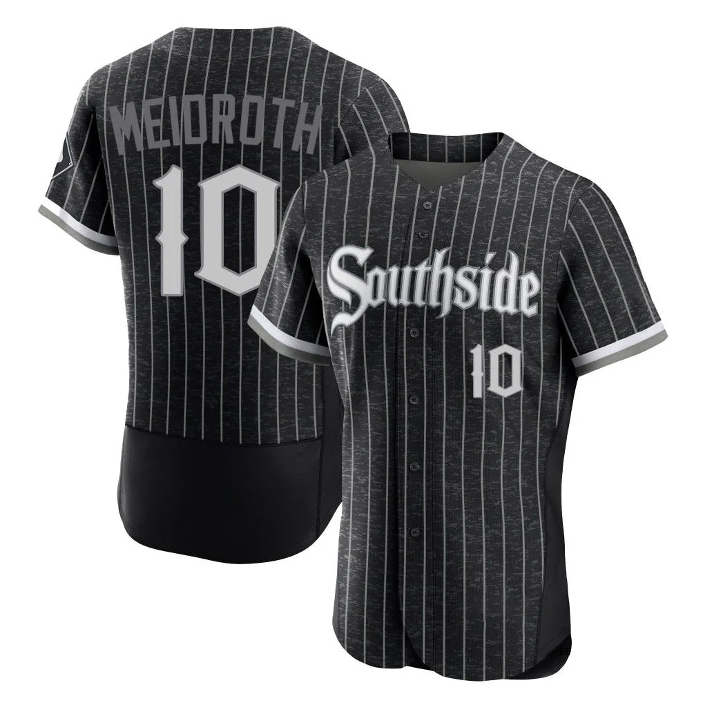 C.White Sox #10 Chase Meidroth Player Black City Connect Limited Elite Home Edoa Stitched Jerseys