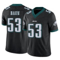 P.Eagles #53 Zack Baun Player Black Limited Vapor F.U.S.E. Home Game Edoa Stitched Jerseys