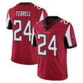 A.Falcons #24 A.J. Terrell Jr. Player Red Color Vapor Untouchable Limited Home Game Edoa Stitched Jerseys