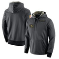 SF.49ers ## 49ers Blank Player Anthracite Pullover Hoodies Home Game Edoa Stitched Jerseys