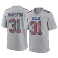 B.Bills #31 Maxwell Hairston Player Gray Fashion Home Game Edoa Stitched Jerseys