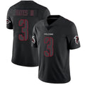 A.Falcons #3 Jessie Bates III Player Black Impact Limited Edoa Stitched Jerseys