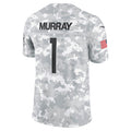 A.Cardinals #1 Kyler Murray Player Camo Salute to Service Limited Home Edoa Stitched Jerseys