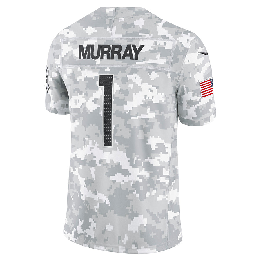 A.Cardinals #1 Kyler Murray Player Camo Salute to Service Limited Home Edoa Stitched Jerseys