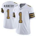NO.Saints #1 Kool-Aid McKinstry Player White Limited Color Rush Home Game Edoa Stitched Jerseys