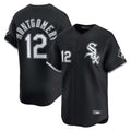 C.White Sox #12 Colson Montgomery Player Black Limited Home Edoa Stitched Jerseys