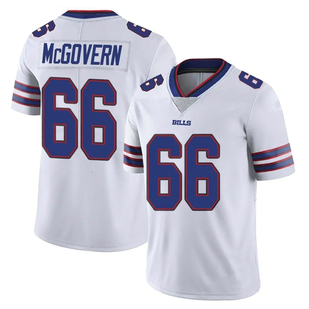 B.Bills #66 Connor McGovern Player White Vapor Untouchable Limited Edoa Stitched Jerseys