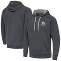 C.Browns ## Browns Blank Player Gray Brushed Carbon Pullover Hoodie Limited Edoa Stitched Jerseys