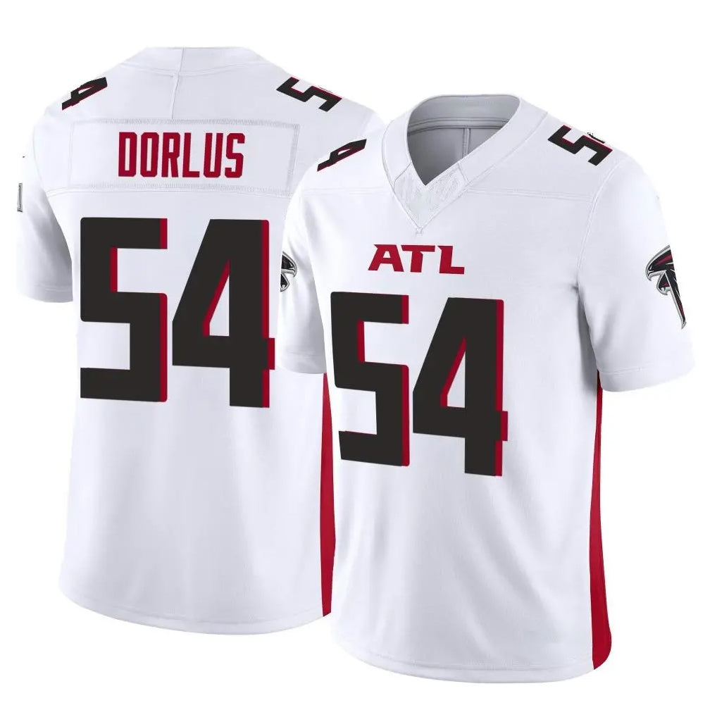 A.Falcons #54 Brandon Dorlus Player White Vapor F.U.S.E. Limited Edoa Stitched Jerseys